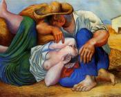 巴勃罗 毕加索 : 沉睡的农夫